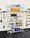 PayLessHere | 6-Tier Wire Shelf with Wheels | 48