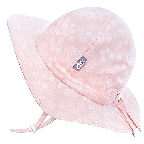 JAN & JUL Grow-with-Me Large Brim Cotton Floppy Sun Hat with UV P...