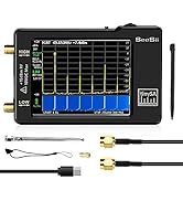 Portable TinySA Spectrum Analyzer,SEESII Upgraded V0.3.1 Handheld Tiny Frequency Analyzer 100kHz ...