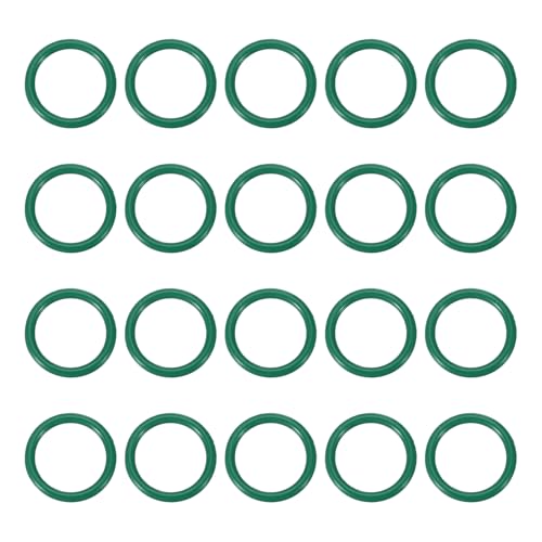 PATIKIL o�����O �S���p�b�L�� �I�[�����O 13.5mm�O�a 10.5mm���a 1.5mm�� 20�� �ϔM �ϖ� �h�� FKM�V�[�����O �G�A�R������ �ėp ���� �z�� �֌� ������ ���k�@�o���u�C�� ��