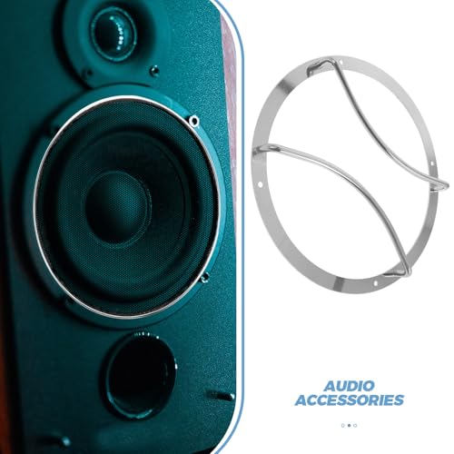 Rejilla de altavoz de 8 pulgadas para proteger el sonido en el coche hogar y bar 7