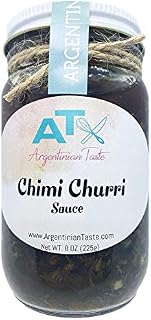 Argentinian Taste Authentic Artisan Argentinian Style Chimichurri Sauce, Marinade & Spread (Regular)