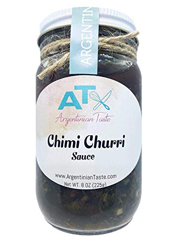 Argentinian Taste Authentic Artisan Argentinian Style Chimichurri Sauce, Marinade & Spread (Regular)