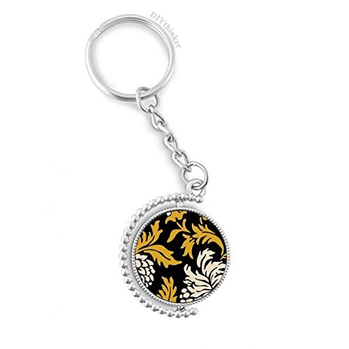 Anillo dominante con crisantemo japonés para organizar tus llaves con estilo