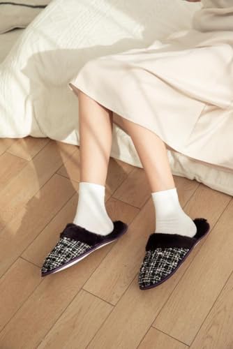 Image of DRUNKEN Slippers For Women Men Winter Sandals Casual Flats Home Footwear Man Girls Sliders Flip Flops Chappals Ladies Clogs Sleeper Slides Stylish Ortho Soft