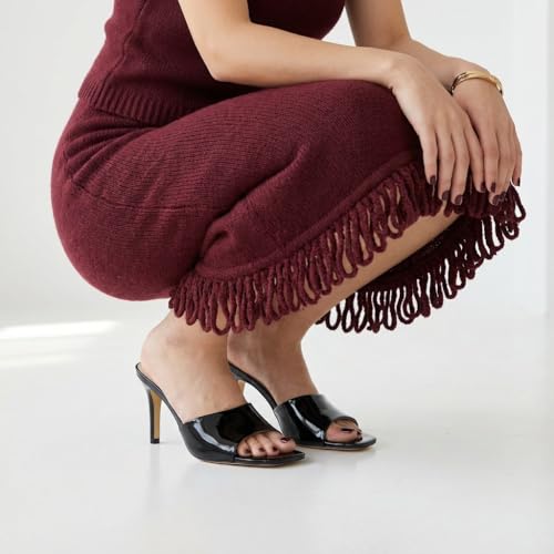 Image of CUSHIONAIRE Evie Kitten Heel Sandals for Women, Slip On One Band Dress Sandals with Memory Foam, Wide Widths and 3 Inch Heel
