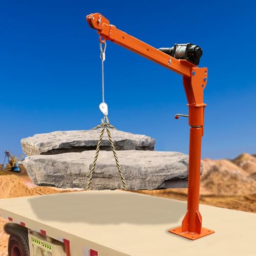 Cabrestante eléctrico de grúa para camioneta 1100 LB miniatura 3