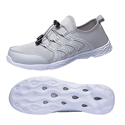 Men's Quick Dry Water Shoes Lightweight Slip on Athletic Water Sport Walking Shoes