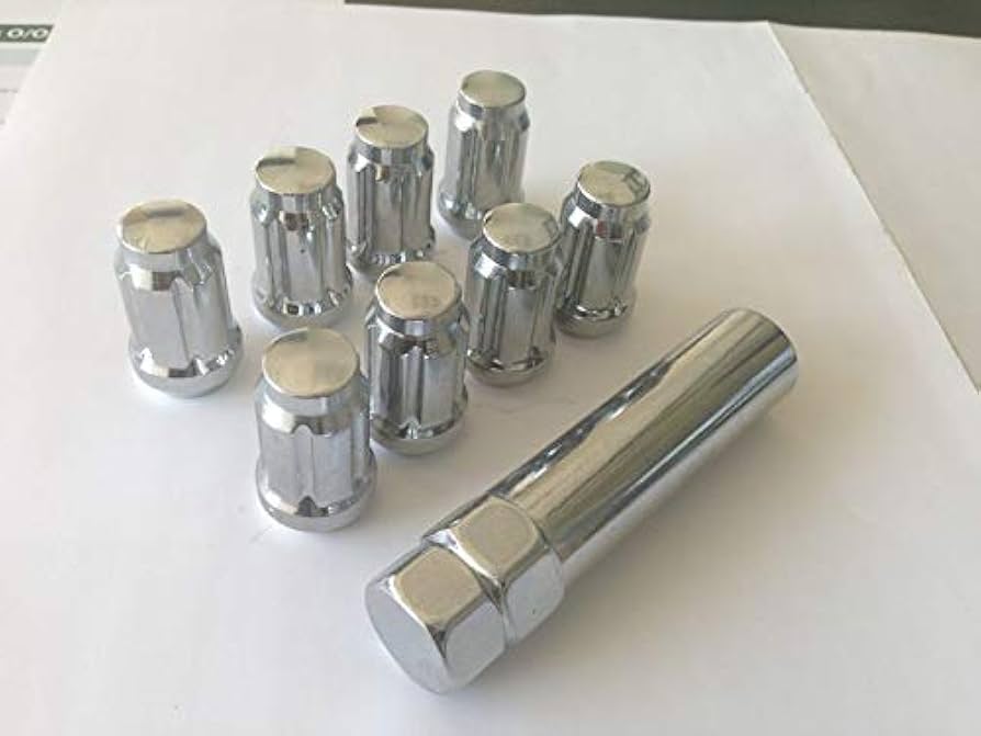 Amazon.com: NB-AERO 20pcs Chrome 12mm x 1.25 Aftermarket
