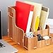 File Rack Desk File Box Book Rack Folder Storage Holder Desktop Office Home Letter Trays