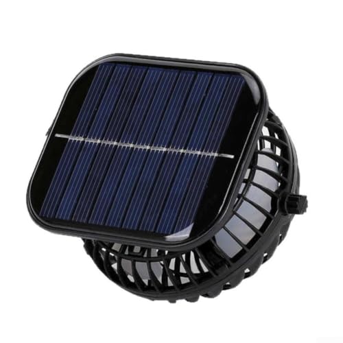 CashMuch PP Solar Hat Fan 3-Speed Adjustable Outdoor Cooling(1)