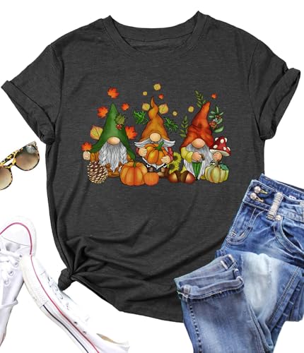 Image of Thanksgiving Shirts Women Turkey Gravy Beans and Rolls Tshirts Funny Turkey Graphic T-Shirt Family Thanksgiving Tops