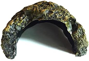 Reptile Habitat, Turtle Hideout,Water Tank Decoration for Fish, Reptiles, Amphibians,Frogs, Snakes,Lizards ,Shrimps, Spiders and Small Animals