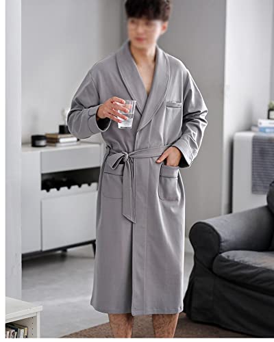 Robe de bain de qualité supérieure en pur coton doux taille M - 4