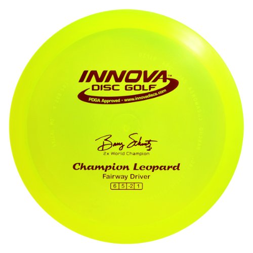 Innova Disc Golf I-Dye Champion Leopard Golf Disc, 173-175gm