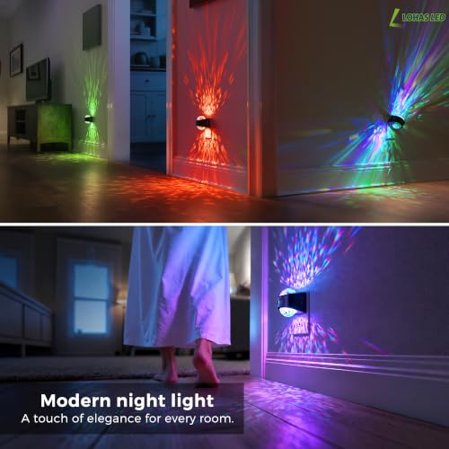 Image of L LOHAS LED Motion Sensor Night Light, Projector Night Light,Color Changing