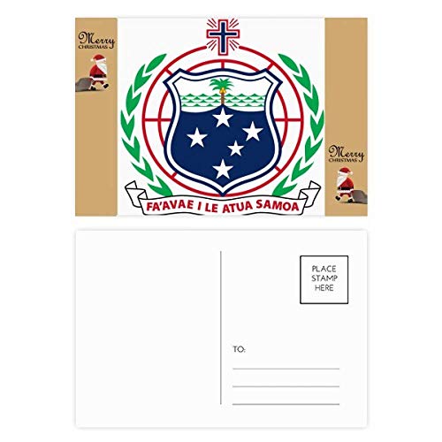 Cartes postales Père Noël Samoa Oceania lot de 20 pour vos correspondances
