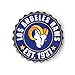 Los Angeles Rams NFL Bottle Cap Wall Sign