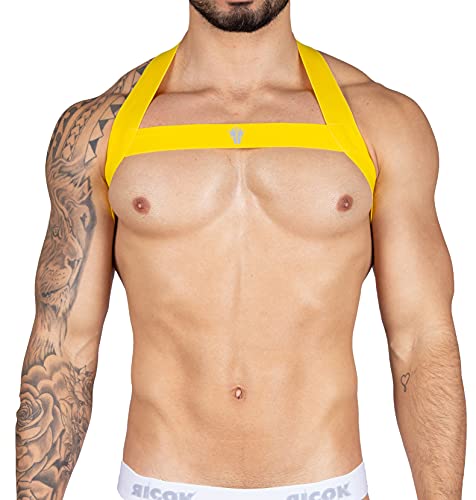 Harnais ricok couture jaune S pour balades urbaines et randonnées