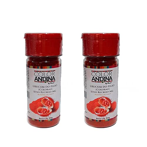 Urucum: o que é, para que serve e como fazer o chá-radardasaude 5 URUCUM EM PÓ 100% NATURAL Color Andina 50g-2 potes