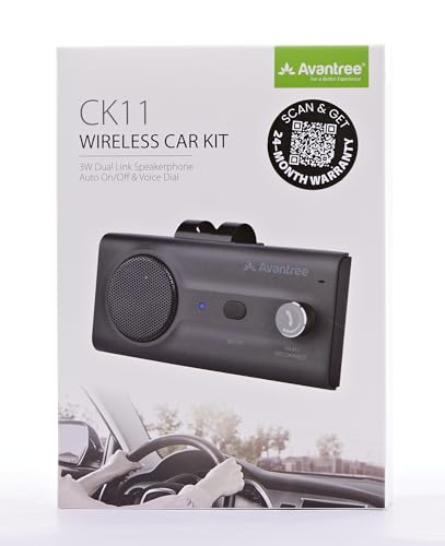Avantree BTCK-11-TTN Ck11 Hands Free Bluetooth 5.0 Car Kits thumb #7