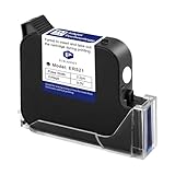 Cartouche d'encre haute capacité : La cartouche d'encre Eurannit de 25,4 mm possède une grande capacité de 72 ml, permettant d'imprimer environ 3 millions de caractères à hauteur d'impression minimale. Cette conception intelligente permet d'économiser l'encre et garantit une longue durée de vie.