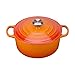 Produktbild Le Creuset 21179240902430 Gourmet Bräter Signature 24 cm Ofenrot, Gusseisen