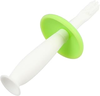 DOITOOL 1 Set Toothbrush Baby Training Brush Baby Chew Toys Baby Rubber Toothbrush Banana Toothbrush Toddler Toothbrush Baby Banana Toothbrush Safe Toothbrush Silicone Infant Toothbrush