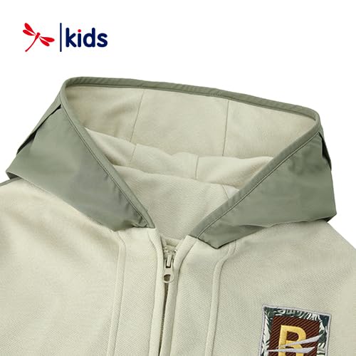 Red dragonfly Toddler Boys Jacket Zipper Packaway Hoodies Coat for Kids3