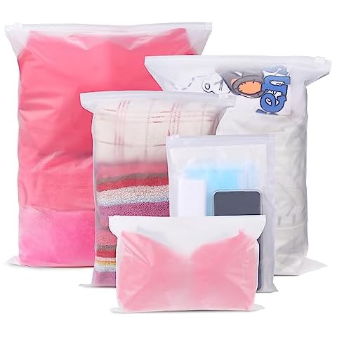 24 Pcs Reusable Ziplock Storage Bags Cover