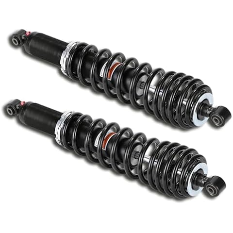 Caiman Rugged Terrain Rear Left Right Shocks Set Compatible with 2021 2022 Polaris Sportsman 1000 XP Hunter 7043463 7043569 2 pack Cover