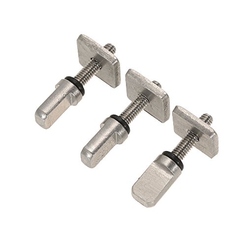 Parafusos, Andoer 3 Parafuso de barbatana deslizante de longboard prancha de surfe e kit de substitu