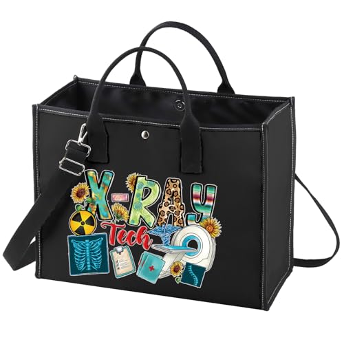 Sac fourre-tout en toile Radiology Tech pour technologue radiologique