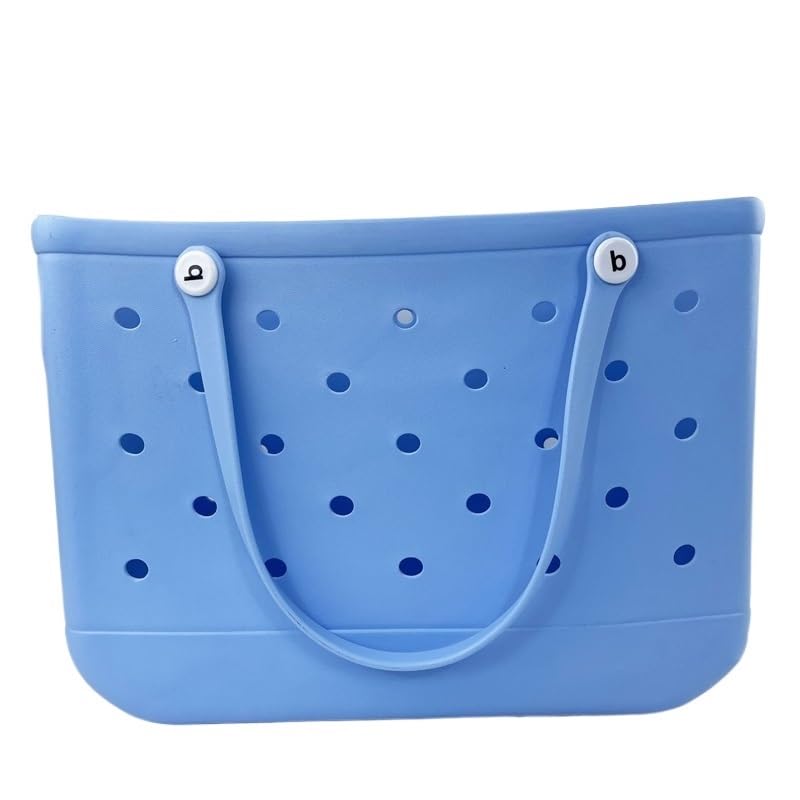 Bolsas de Playa Grandes,Bolso Playa Mujer Bolso de playa minimalista impermeable for exteriores, viajes, con agujeros, pequeño, material EVA