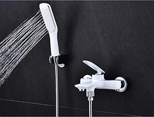 Ensemble de douche en laiton pour baignoire moderne chic LWX - 5
