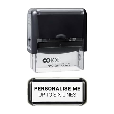 Custom Self-Inking Address Rubber Stamp Cover