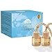 HoogaLife Car Air Freshener Diffuser 2 Pack Hanging Air Freshener Diffuser - Vanilla Cream Fragrance Oil Air D iffuser for Car, 45+ days Long Lasting Fragrance Made in USA C ar Air Fresheners