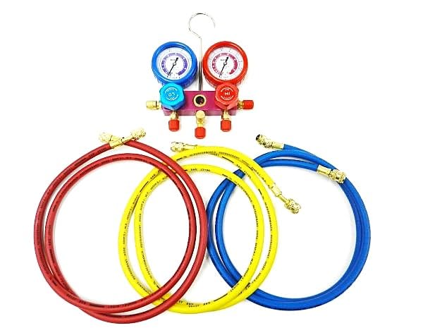 Amazon.co.jp: R32、R410a 兼用 マニホールドゲージ セット 各