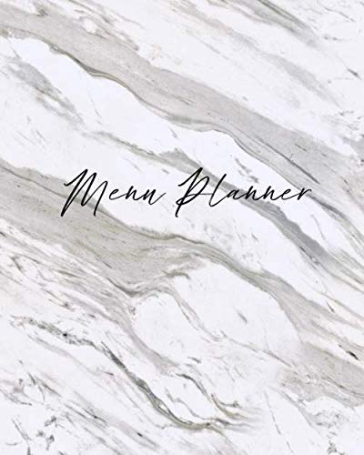 Menu Planner | Weekly | 54 Weeks | Marble