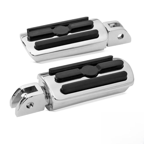 Fahrer Fussrasten für Harley Davidson Softail Street Bob 18-24 ST8 Chrom