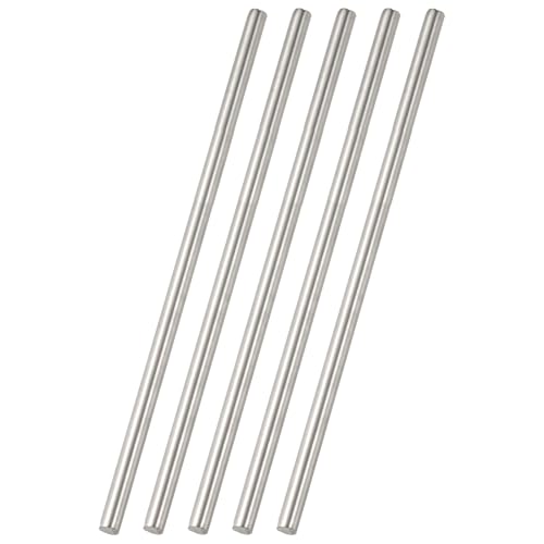Tige ronde acier inoxydable 316 de 6mm par 400mm pour modélisme et mécanique lot de 5