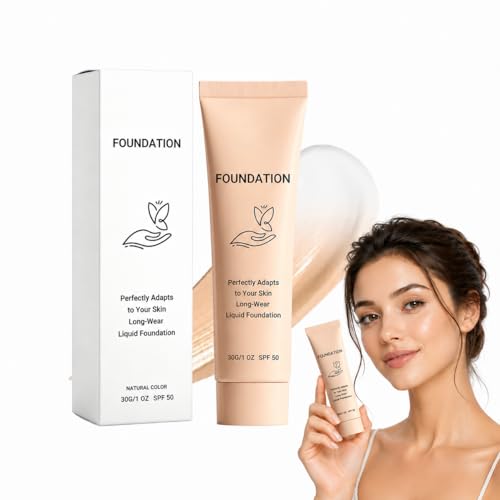 Luxe Colour Changing Foundation Foundation for Mature Skin SPF 50 Intelligent Colour Correcting Face Foundation Medium Buildable Coverage Lightweight Long-Lasting Natural Finish