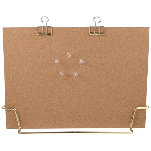 Tableau d'affichage en liège 32 cm petit format cadre bois pour note et mémo