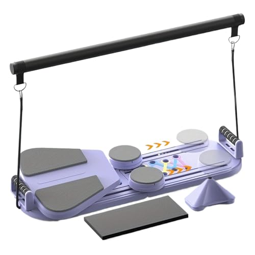 Planche de Pilates pliable pour débutants et athlètes ciblant les abdominaux