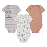 HUGGIES Bodysuit (3-Pack) Baby Boy Beige