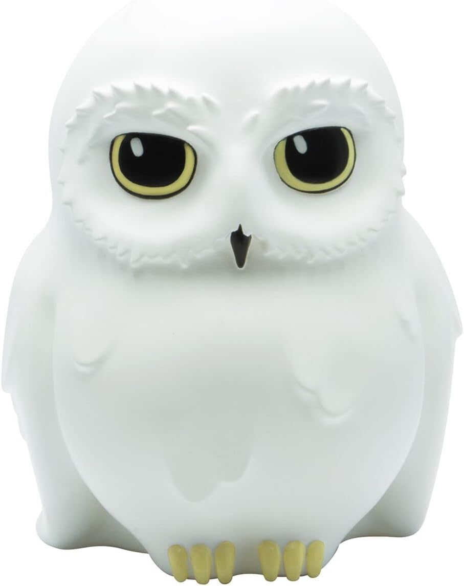 ABYstyle The Wizarding World of Harry Potter Hedwig Snow Owl Portable LED Table Lamp Movie Accessory Home Room Office Decor Gift
