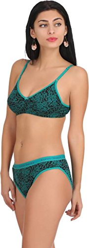 Image of Embibo Women's Cotton Bra and Panty Set for Honeymoon Lingerie