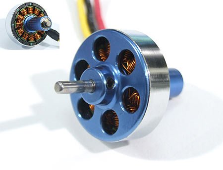 HexTronik 24gram Brushless Outrunner 1700kv
