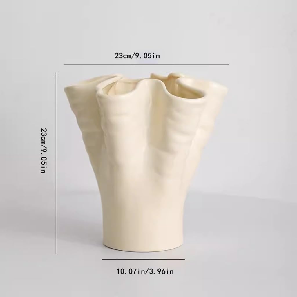 Wazon na kwiaty Nordic Ceramic, nowoczesny dekoracyjny dried, Living Room (M)