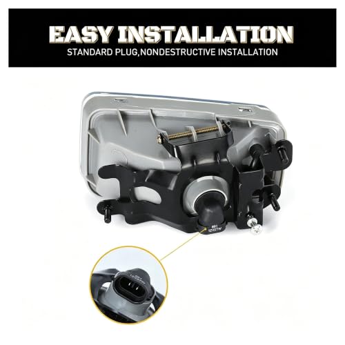 Phares antibrouillard halogènes pare-chocs avant 12V voiture Silverado 2007-2015 - 5